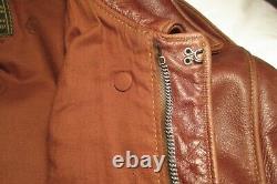 Bronco MFG A2 Army Air Forces Horsehide Flying Jacket by Goodwear Size 44