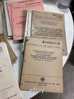 Bulk Lot Of 50s 60s US Army US Air Force Technical Manual Field Manual You Pick