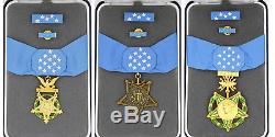 Cased US ORDEN BADGE MEDAL OF HONOR, MOH, ARMY, NAVY, AIR FORCE, TOP RARE