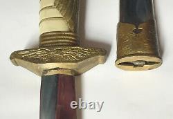 Chinese Nationalist Air Force Generals dagger WW2 China national army dirk WWII