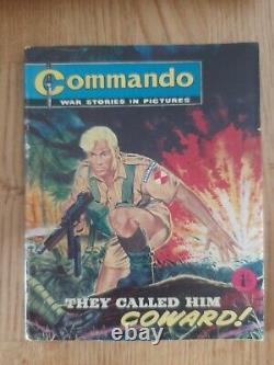 Commando #2 They Call Him Coward! Issued June 1961