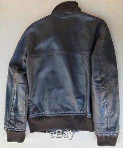 Communist Yugoslavia Army JNA Air Force military pilot 1980 leather jacket RARE