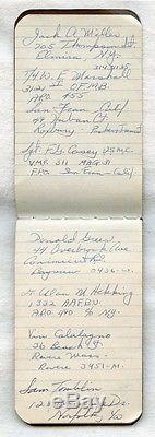 Cool 1945 25-Mission Log for US Army Air Forces 42nd Bomb Group (Crusaders)