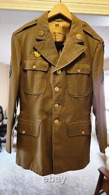 D-Day US Army Air Forces IX Airborne Troop Carrier Command Jacket, size 39R