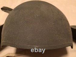 EXCELLENT Original WWII US Army Air Forces USAAF M5 Flak Helmet & Liner WW2