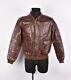 Eastman Type A-2 Army Air Force Us Army Leather Men Jacket Size 40 M