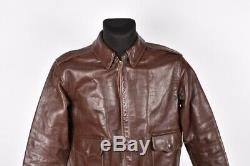 Eastman Type A-2 Army Air Force US Army Leather Men Jacket Size 40 M
