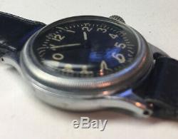 Elgin Wwii A-11 Watch / Us Army Air Forces / Works! / Af 45