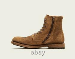 Frye Men's Bowery Lace-Up Boots 11.5 Combat Goodyear Welt Construction