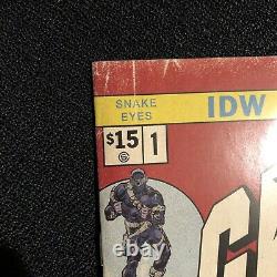 G. I. JOE Snake Eyes Deadgame 1 (Hulk 181 Variant Cover) IDW 1000 Printed