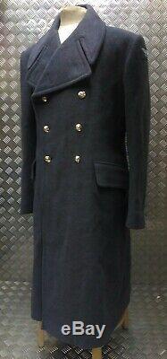 Genuine British Royal Air Force RAF WRAF O/R Full Length Wool Greatcoat Overcoat