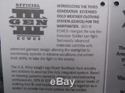 Genuine U. S Army/airforce Issue Gen3 (ecwcs) Extreme Cold Weather Parka -medium