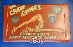 Glenn Millers Army Air Forces Band Hand Painted Luggage