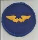 Htf Original Ww 2 Us Army Air Force Flight Instructor Twill Patch Inv# S238