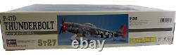 Hasegawa 1/32 Scale P-47D Thunderbolt Model Kit ST27 U. S. Army Air Force Fighter