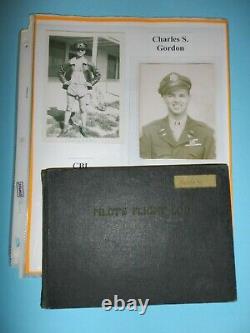 IR43B-12 WW2 US Army Air Force C-47 flight log CBI 27 Troop Carrier Squadron