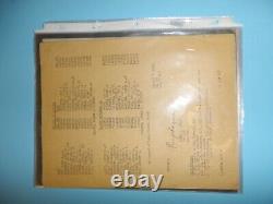 IR43B-12 WW2 US Army Air Force C-47 flight log CBI 27 Troop Carrier Squadron