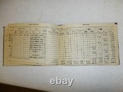 IR43B-12 WW2 US Army Air Force C-47 flight log CBI 27 Troop Carrier Squadron