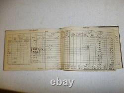 IR43B-12 WW2 US Army Air Force C-47 flight log CBI 27 Troop Carrier Squadron