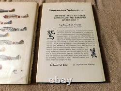 JAPANESE NAVAL ARMY AIR FORCE CAMOUFLAGE AND MARKINGS WWII 2 Book Lot HC/DJ