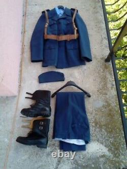 JNA (Yugoslav Peoples Army) Air Force M-77 blue soldier uniform