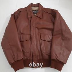 Jacket Type A-2 Jacket Flyers Leather U. S. Army Air Force Size L