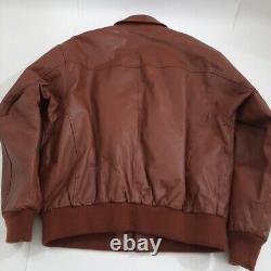 Jacket Type A-2 Jacket Flyers Leather U. S. Army Air Force Size L