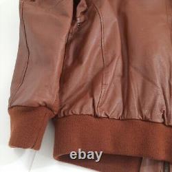 Jacket Type A-2 Jacket Flyers Leather U. S. Army Air Force Size L