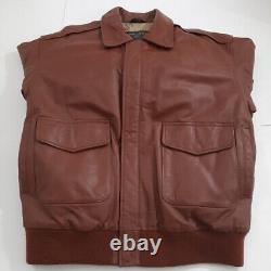 Jacket Type A-2 Jacket Flyers Leather U. S. Army Air Force Size L