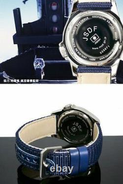 KENTEX JASDF Japan Air Self Defense Force Military Army Blue Wristwatch NEW