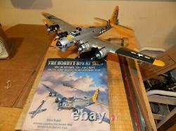 LARGE, U. S. ARMY AIR FORCE, WWII B-17G Flying Fortress Bomber, WOOD, BIT0'LACE +BOOK