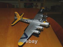 LARGE, U. S. ARMY AIR FORCE, WWII B-17G Flying Fortress Bomber, WOOD, BIT0'LACE +BOOK