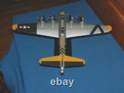 LARGE, U. S. ARMY AIR FORCE, WWII B-17G Flying Fortress Bomber, WOOD, BIT0'LACE +BOOK
