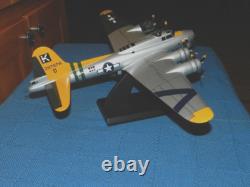 LARGE, U. S. ARMY AIR FORCE, WWII B-17G Flying Fortress Bomber, WOOD, BIT0'LACE +BOOK