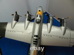 LARGE, U. S. ARMY AIR FORCE, WWII B-17G Flying Fortress Bomber, WOOD, BIT0'LACE +BOOK