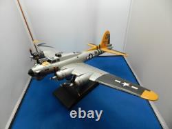 LARGE, U. S. ARMY AIR FORCE, WWII B-17G Flying Fortress Bomber, WOOD, BIT0'LACE +BOOK