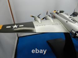 LARGE, U. S. ARMY AIR FORCE, WWII B-17G Flying Fortress Bomber, WOOD, BIT0'LACE +BOOK