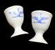 Lot Of 2 X Genuine Italian Army / Air Force Porcelain Egg Cups