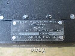 Lackner US Army Air Force Camera Gun