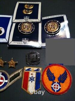 Lot 24 Dominican Republic Trujillo Patch Air Force Army Navy N. S. Meyer Insignia