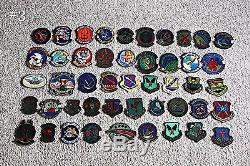 Lot of 248 USAF NASA NRO WW2 Military Patches DSP Screamin Eagle Army Space