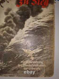 Luftwaffe German Ww2 Air Force Air Warfare Air Siege Tactics Ww2 Antique Book