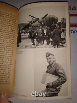 Luftwaffe German Ww2 Air Force Air Warfare Air Siege Tactics Ww2 Antique Book