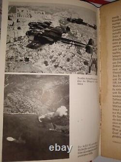 Luftwaffe German Ww2 Air Force Air Warfare Air Siege Tactics Ww2 Antique Book