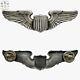 Luxenberg Wwii Army Air Forces Pilot Wings Badge Sterling 3-1/16 Size Ww2