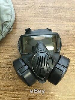 M50 Genuine Military Issue Gas Mask Army Air Force. Size Small. Used