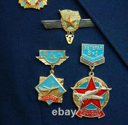 M69 Sz 50-3 Soviet OFFICERS parade uniform veteran pilot Air Force Soviet Army