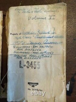 MASSIVE Lot of WW2 US Army Air Forces Dairies, Docs, Photos, Insignia, Ephemera