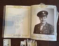 MASSIVE Lot of WW2 US Army Air Forces Dairies, Docs, Photos, Insignia, Ephemera