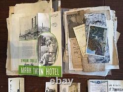MASSIVE Lot of WW2 US Army Air Forces Dairies, Docs, Photos, Insignia, Ephemera